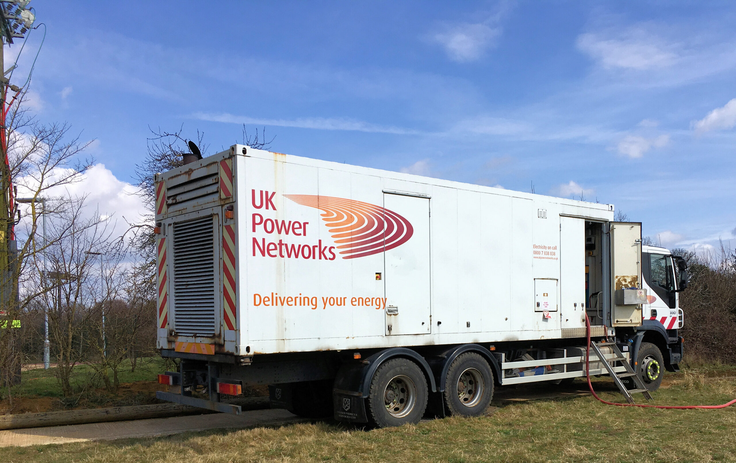 Передвижная дизельная электростанция UK Power Networks